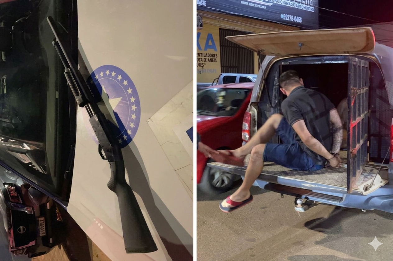Quatro suspeitos são presos por venda ilegal de armas em Porto Velho