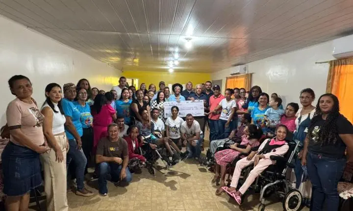 Apae de Machadinho do Oeste recebe R$ 200 mil de emenda da deputada Sílvia Cristina