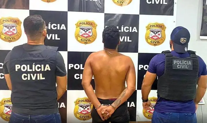 Polícia Civil monta cerco e prende foragido da justiça em Guajará-Mirim