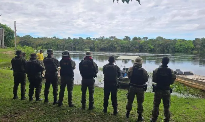 Polícia Federal prende dois por pesca ilegal e posse de armas em Rondônia