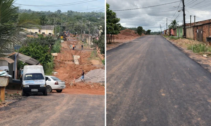 Prefeitura inicia obras de drenagem e asfaltamento na zona sul a pedido do vereador Edimilson Dourado