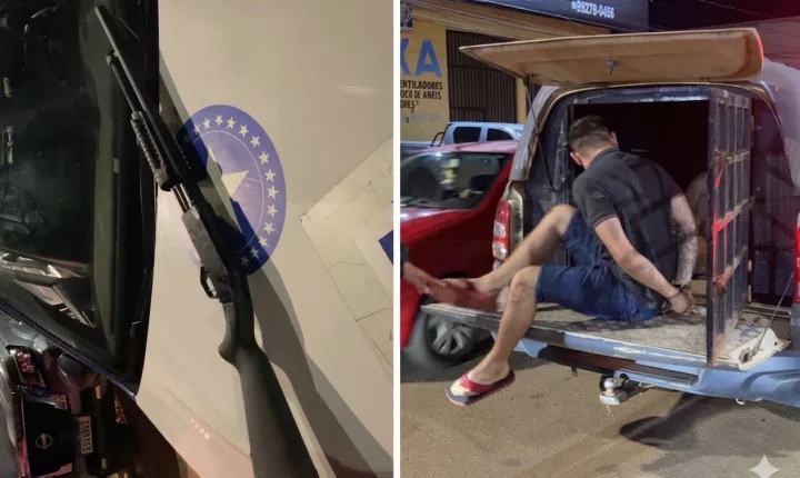 Quatro suspeitos são presos por venda ilegal de armas em Porto Velho