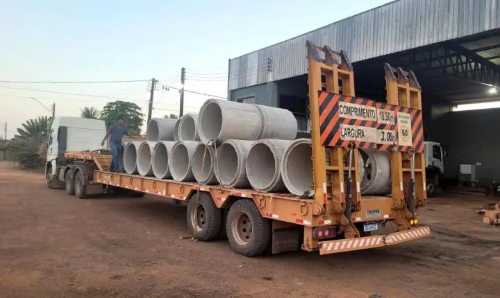 Vereador Márcio Pacele viabiliza entrega de manilhas para melhoria de ramal em Extrema